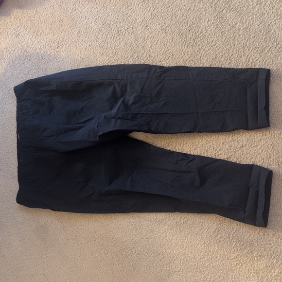 Talbots Skinny Ankle Curvy Pull On Dark Navy Stretch Waist Pants Size 16W - Picture 4 of 7
